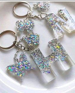 Alphabet keychains